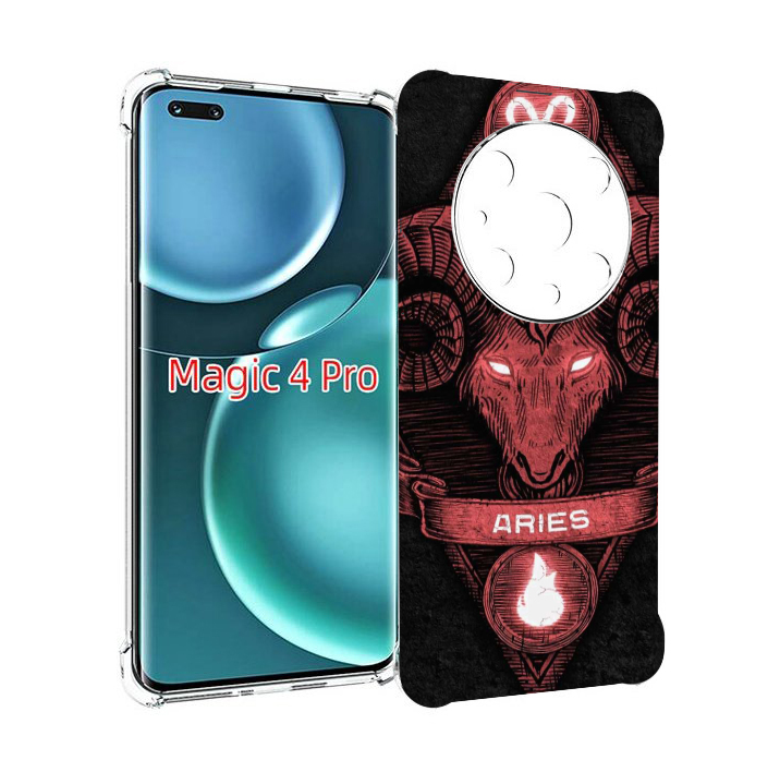 

Чехол MyPads знак зодиака овен 6 для Honor Magic4 Pro, Прозрачный, Tocco