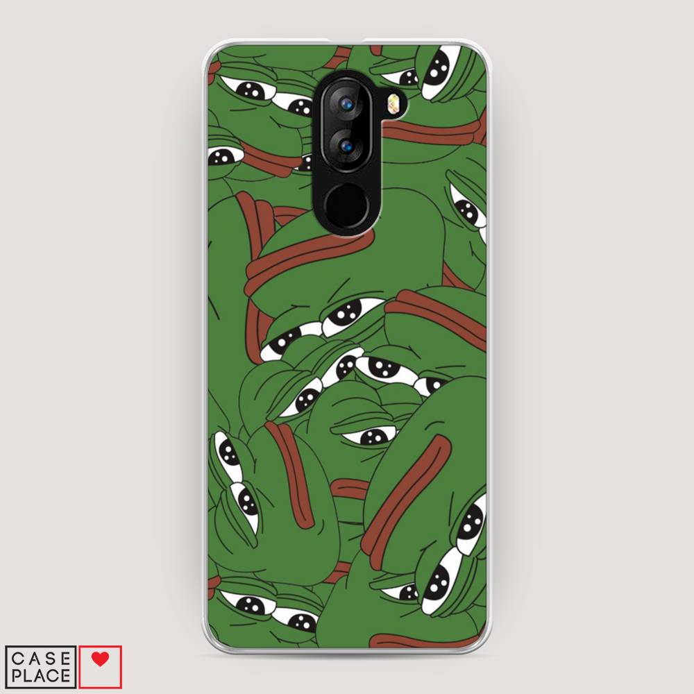 

Чехол Awog на Doogee X60L / Дуги X60L "Печальный frog", Разноцветный, 220550-9