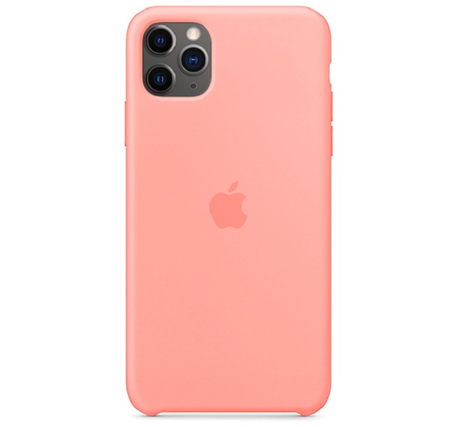 фото Чехол silicon case для iphone 11 pro (13), оранжевый silicone case