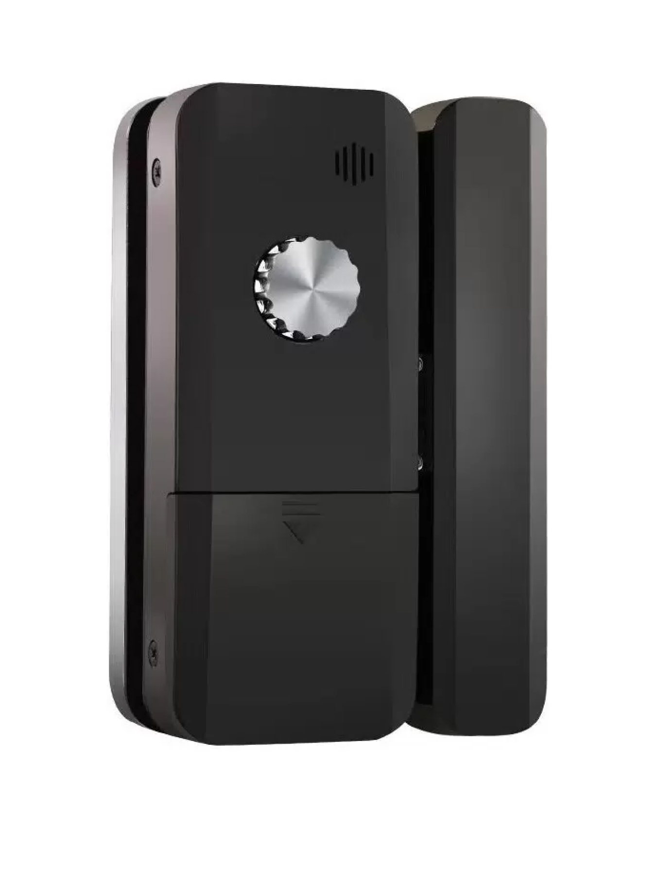 фото Дверной электронный замок safeburg smart glazz black для стеклянных дверей