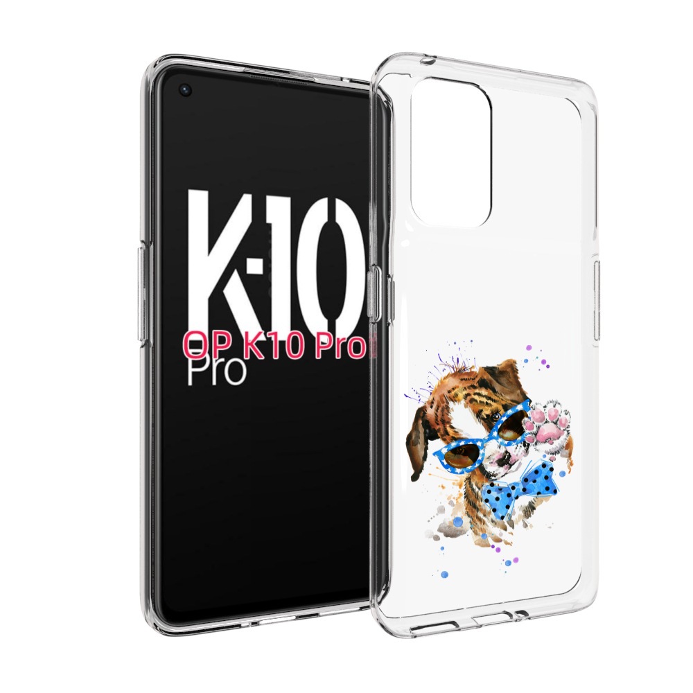 

Чехол MyPads лапочка для OPPO K10 Pro, Прозрачный, Tocco