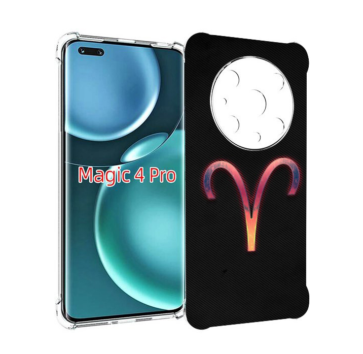

Чехол MyPads знак зодиака овен 1 для Honor Magic4 Pro, Прозрачный, Tocco