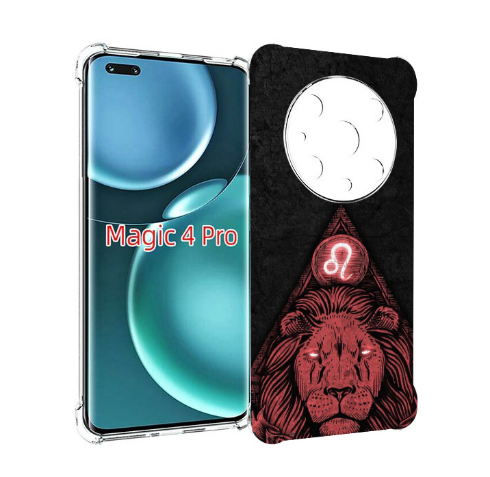 Чехол MyPads знак зодиака лев 4 для Honor Magic4 Pro