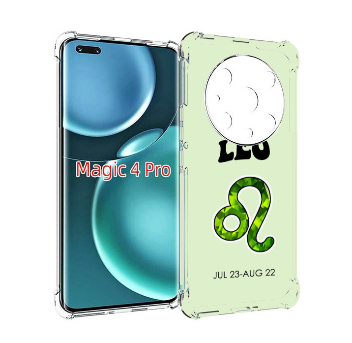 

Чехол MyPads знак зодиака лев 1 для Honor Magic4 Pro, Прозрачный, Tocco