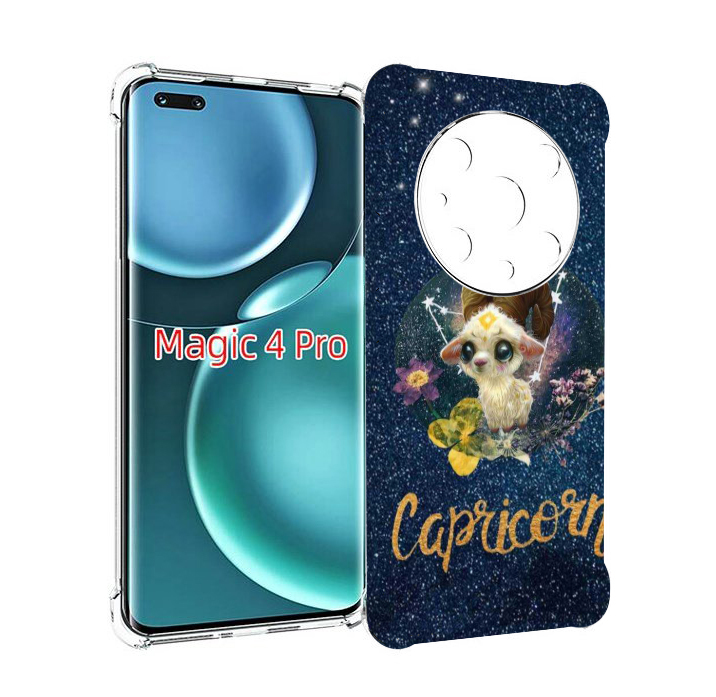 

Чехол MyPads знак зодиака козерог 3 для Honor Magic4 Pro, Прозрачный, Tocco