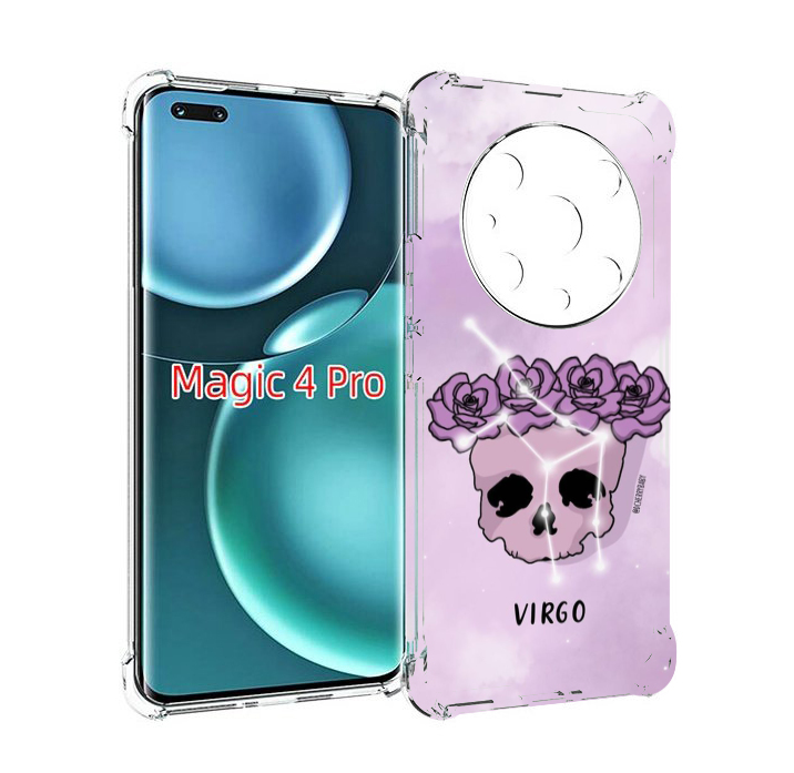 

Чехол MyPads знак зодиака дева 2 для Honor Magic4 Pro, Прозрачный, Tocco