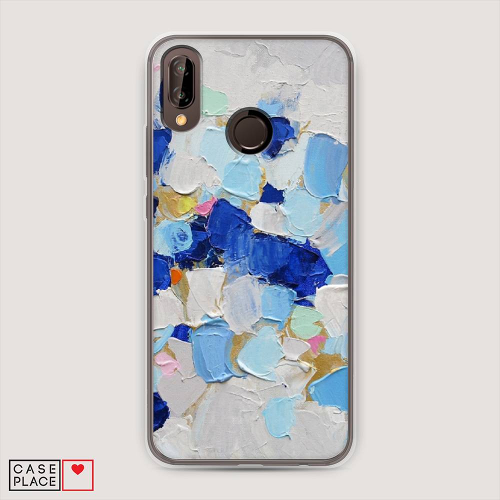 

Чехол Awog "Холст сине-белый" для Huawei Nova 3