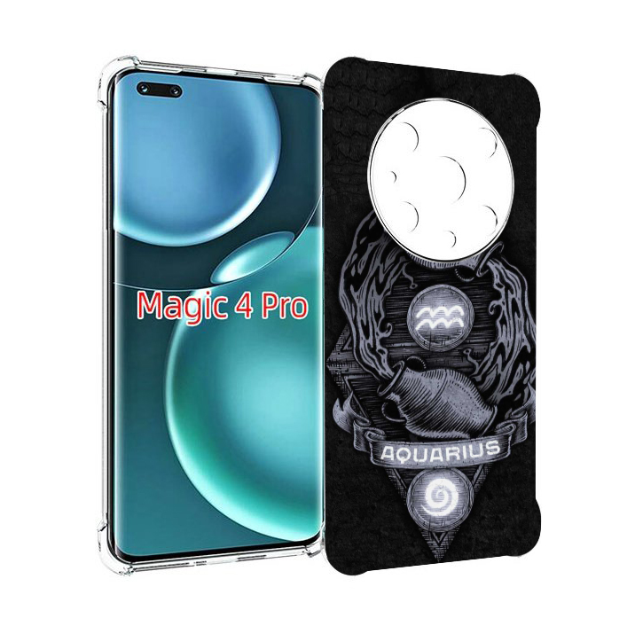 

Чехол MyPads знак зодиака водолеи 6 для Honor Magic4 Pro, Прозрачный, Tocco