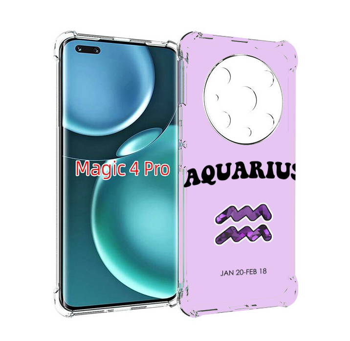 

Чехол MyPads знак зодиака водолеи 4 для Honor Magic4 Pro, Прозрачный, Tocco
