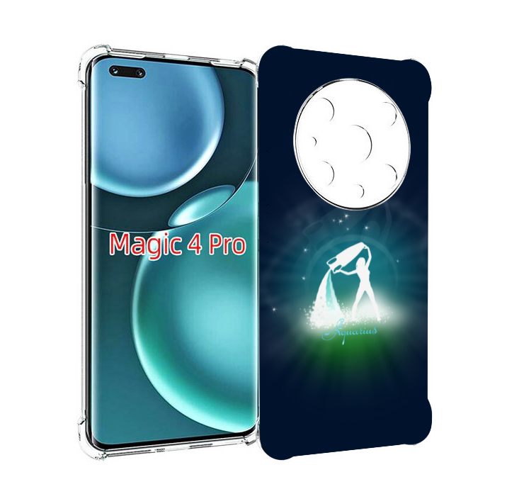 

Чехол MyPads знак зодиака водолеи 1 для Honor Magic4 Pro, Прозрачный, Tocco