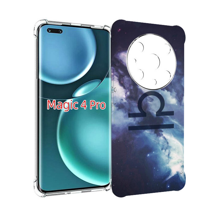 

Чехол MyPads знак зодиака весы 5 для Honor Magic4 Pro, Прозрачный, Tocco