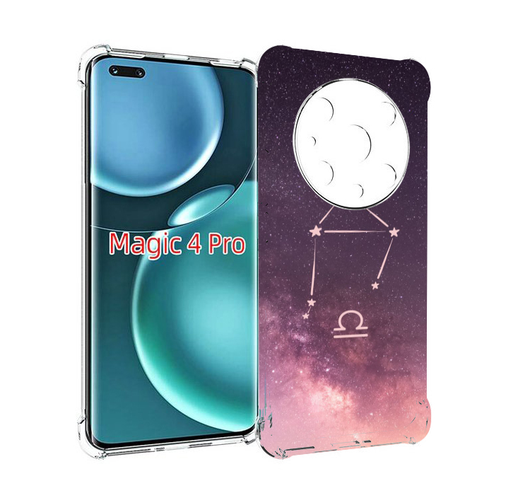 

Чехол MyPads знак зодиака весы 4 для Honor Magic4 Pro, Прозрачный, Tocco