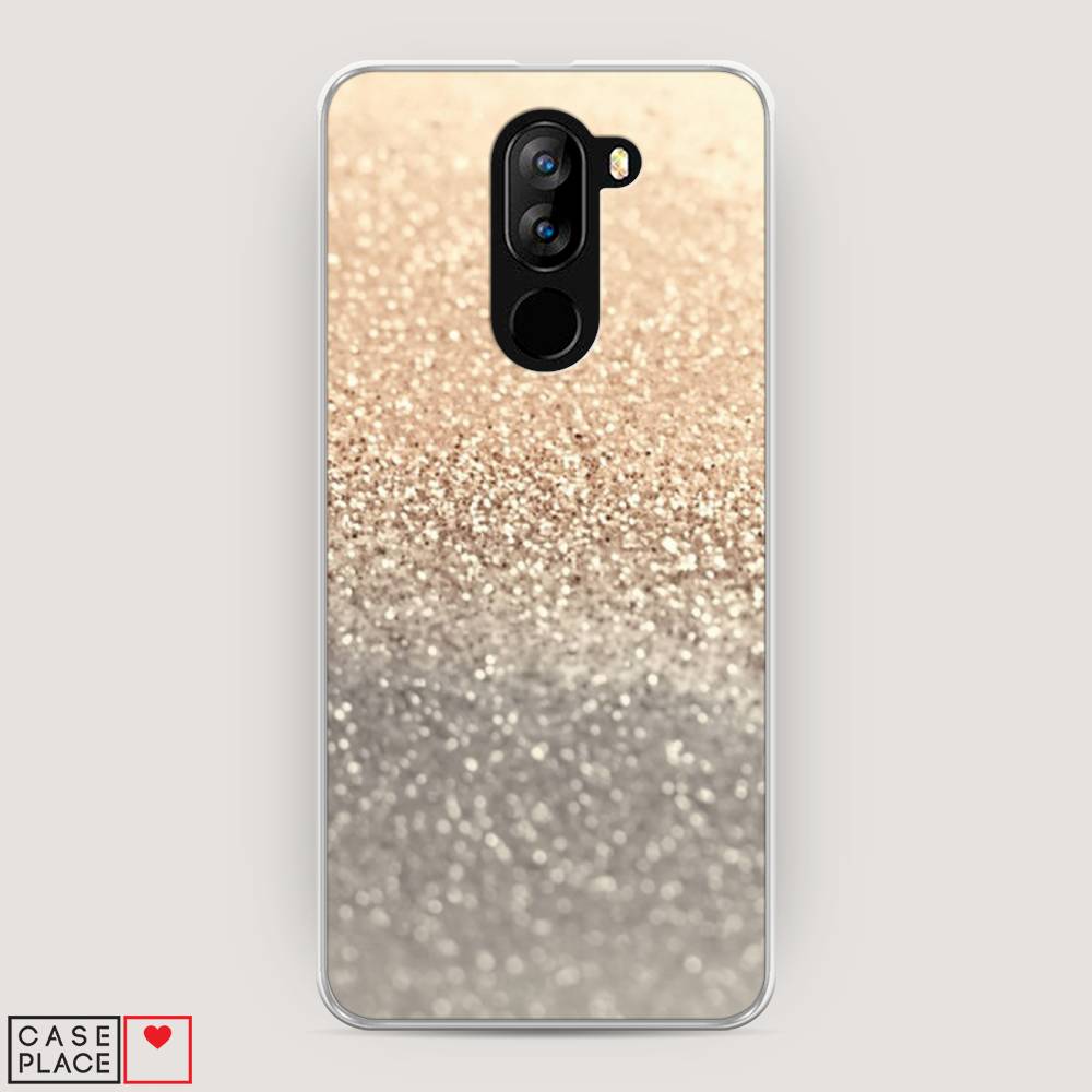 

Чехол Awog "Песок золотой рисунок" для Doogee X60L