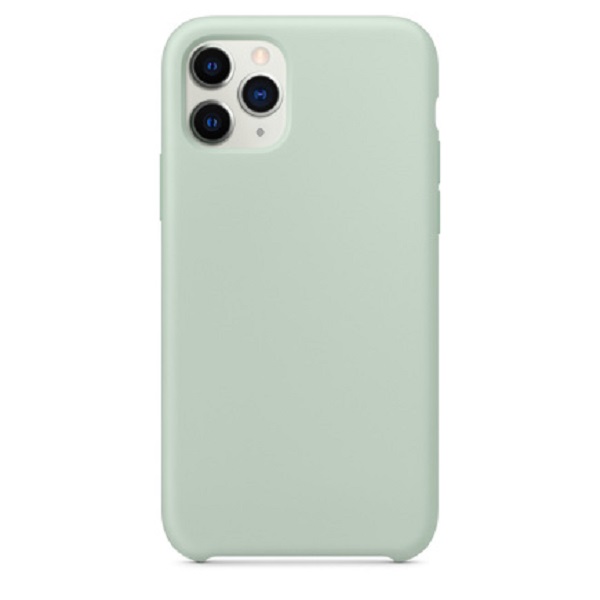 фото Чехол silicon case для iphone 11 pro (1), бледно-зеленый silicone case