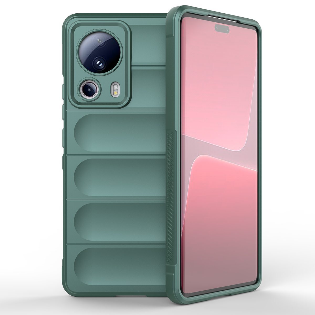 

Противоударный чехол Flexible Case для Xiaomi 13 Lite, зеленый, Flexible Case