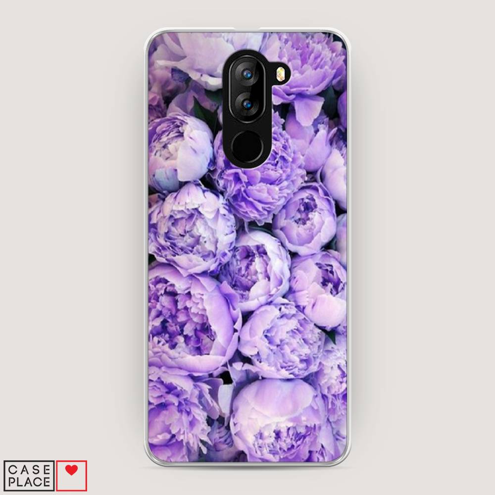

Чехол Awog на Doogee X60L / Дуги X60L "Пионы сиреневые", Разноцветный, 220550-8