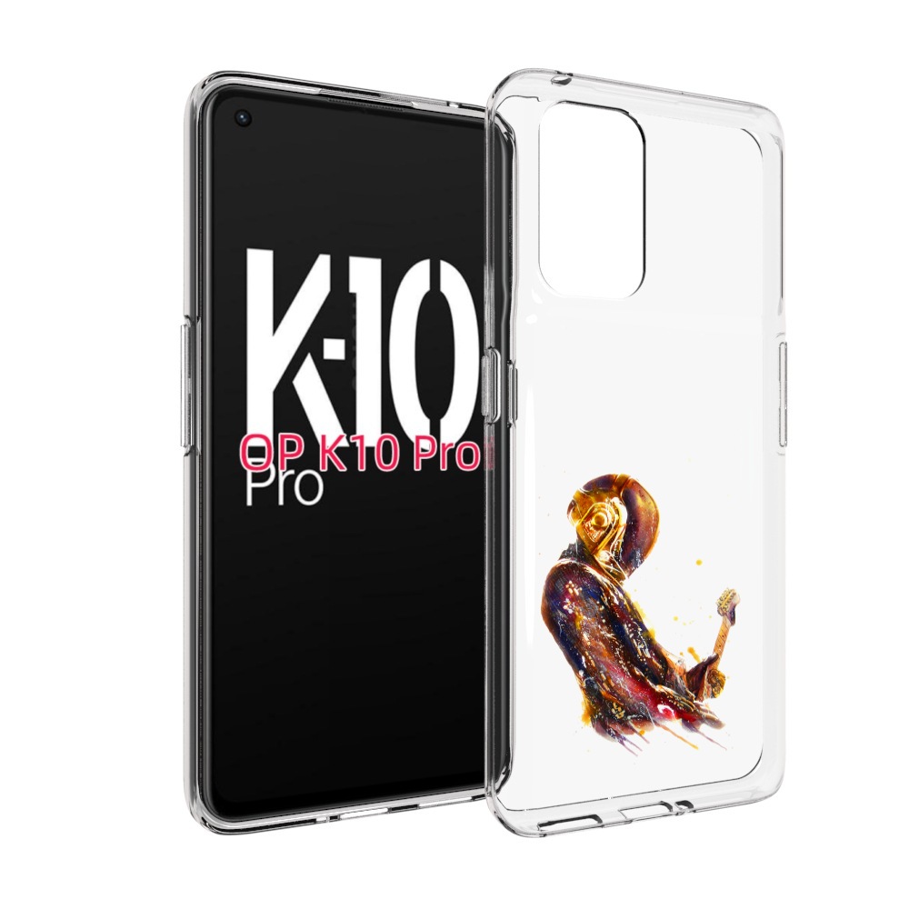 

Чехол MyPads космо-музыкант для OPPO K10 Pro, Прозрачный, Tocco