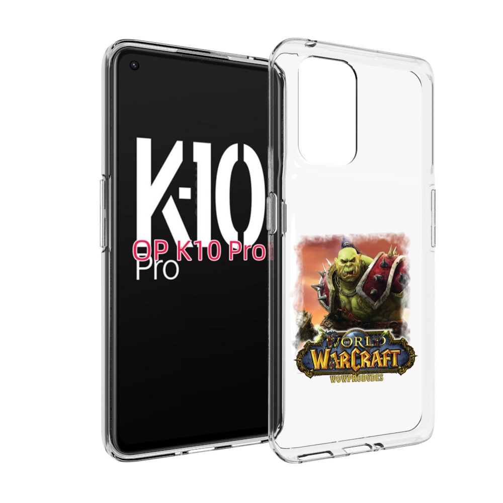 

Чехол MyPads Варкрафт для OPPO K10 Pro, Прозрачный, Tocco