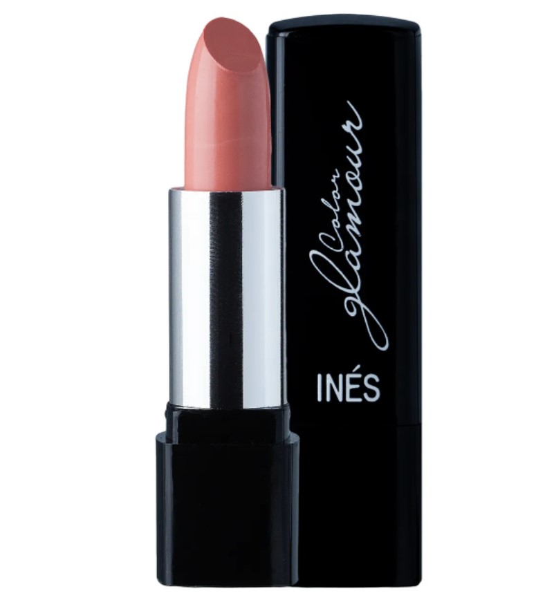 

Губная помада Ines Color Glamour №02 Нежный персиковый