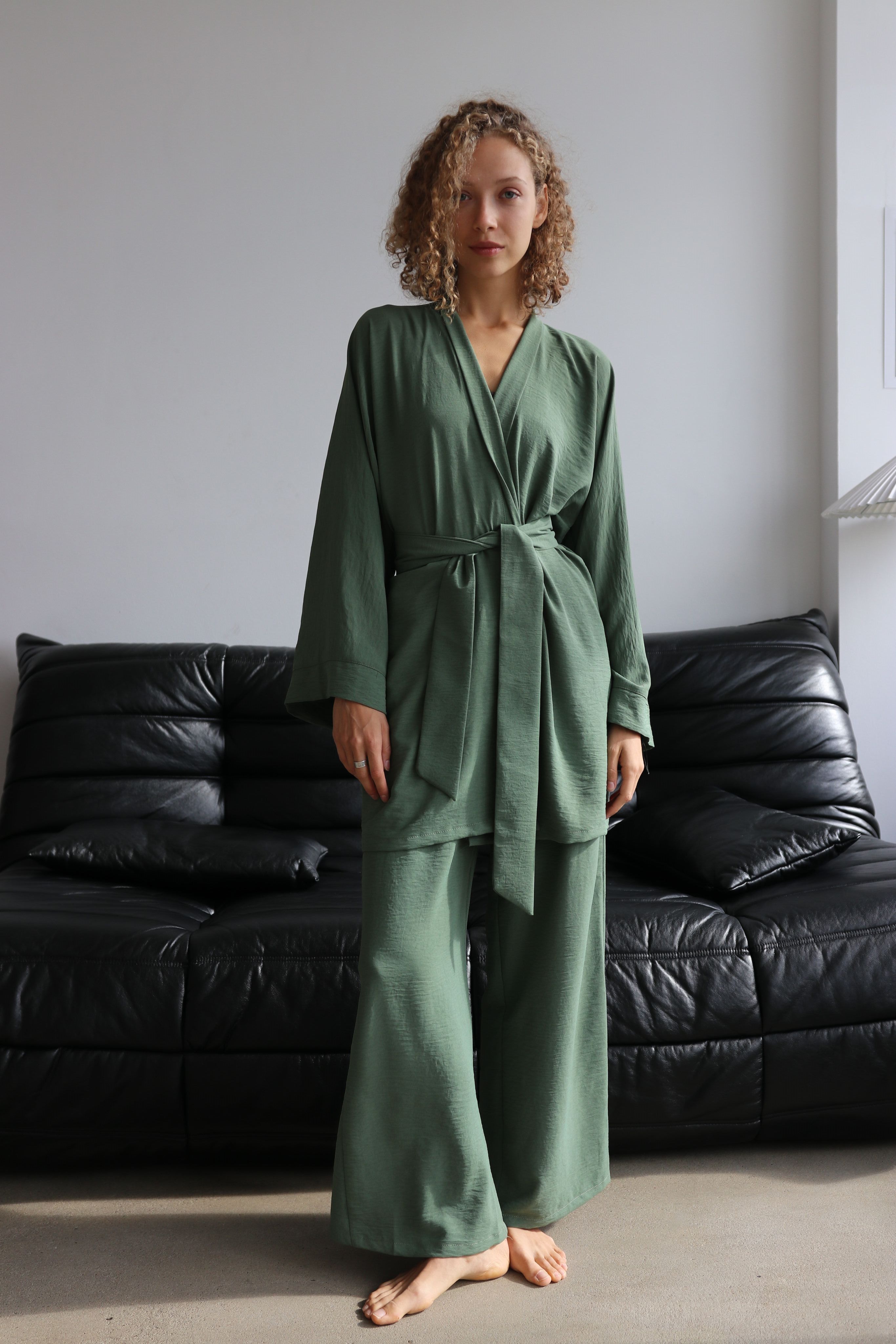 Комплект домашний женский RONROC Миа хаки M