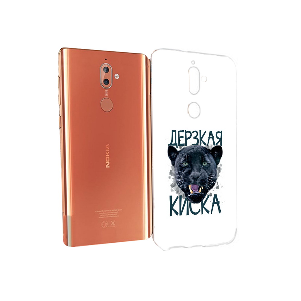 

Чехол MyPads Tocco для Nokia 9 дерзкая киска (PT126479.94.319), Прозрачный, Tocco