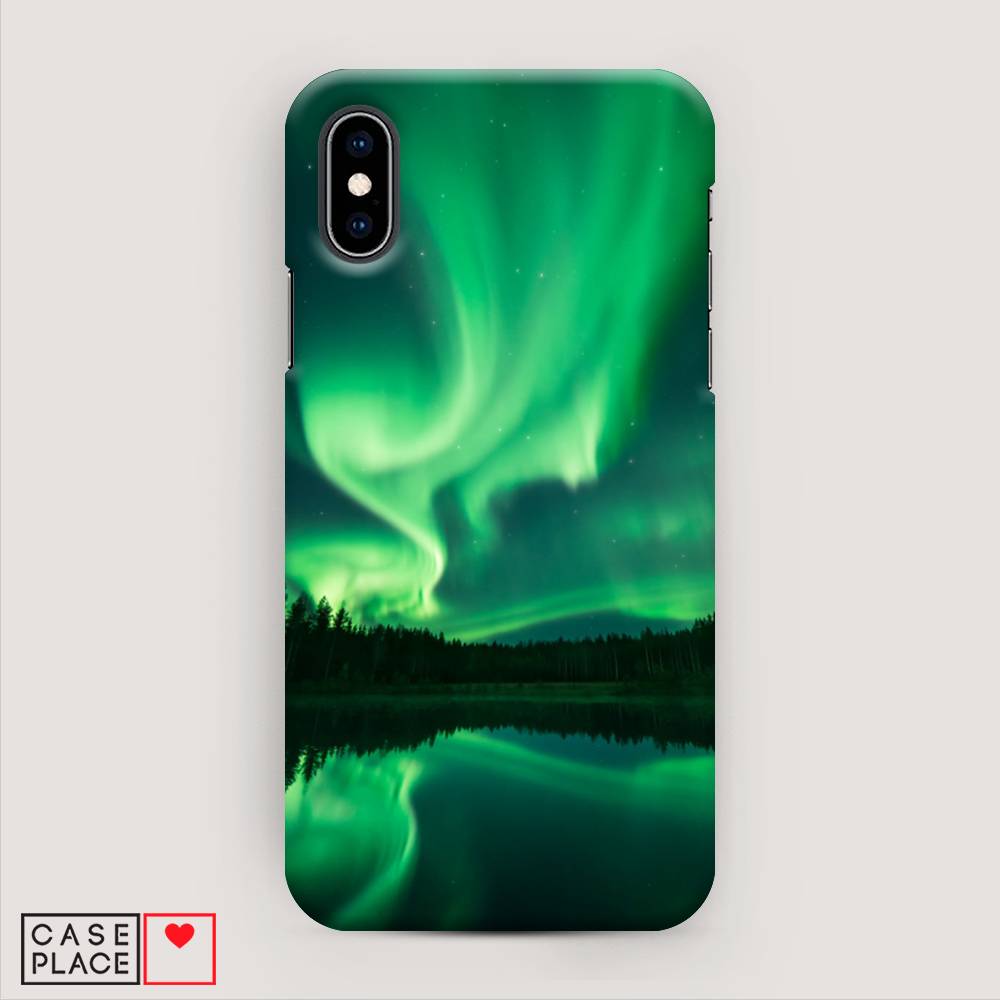 

Пластиковый чехол "Ночные пейзажи 7" на Apple iPhone X (10), 11020-3