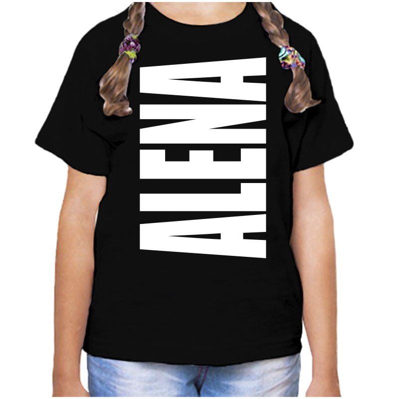 

Футболка девочке черная 30 р-р алена, Черный, fdd_Alena