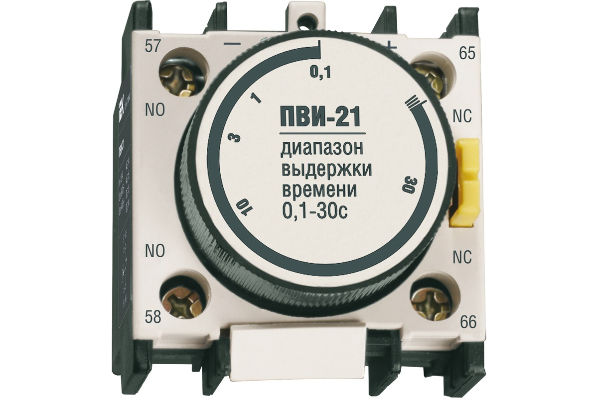 

Приставка ПВИ 13 0.1-3 сек ИЭК KPV10-11-3