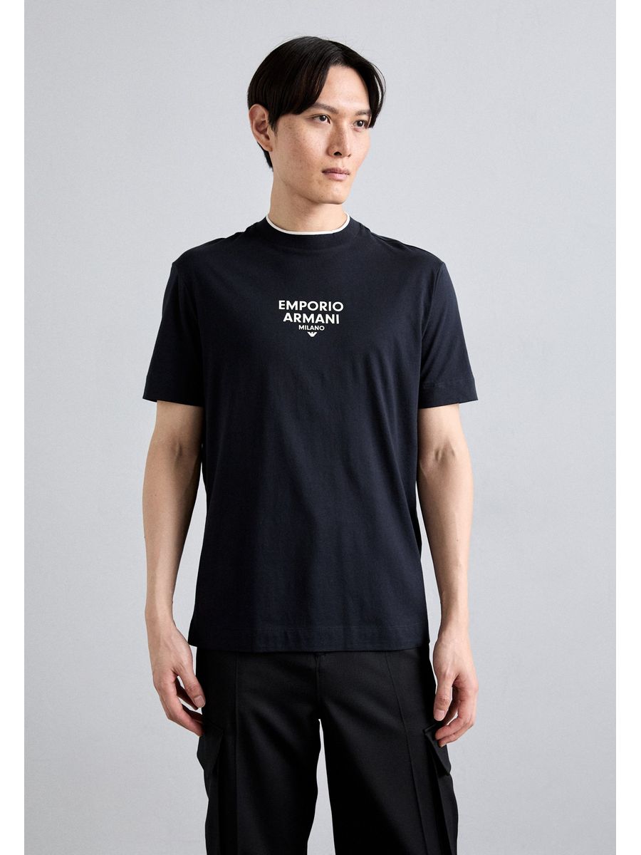 

Футболка мужская Emporio Armani EA822O0EE синяя XL, Синий, EA822O0EE