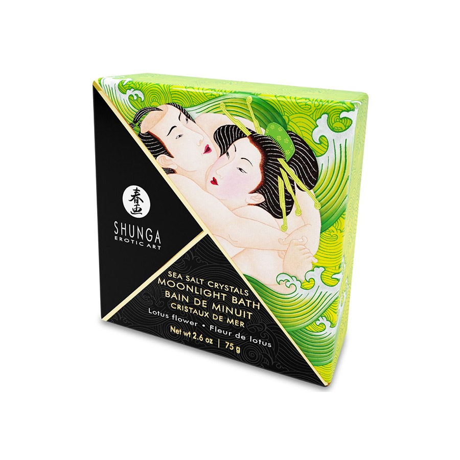 Соль для ванны Shunga Bath Salts Lotus Flower с ароматом цветков лотоса, 75 г