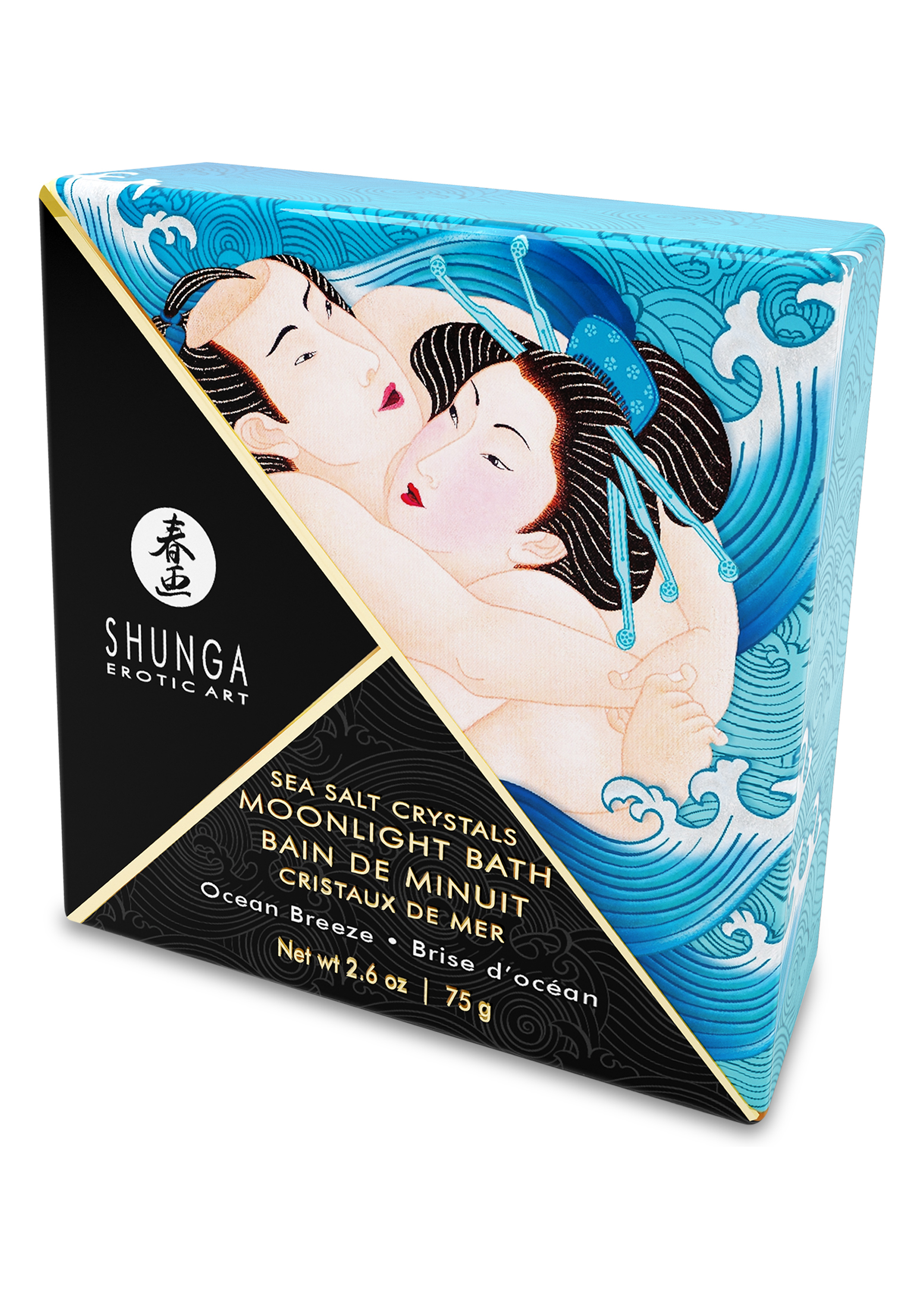 Соль для ванны Shunga Bath Salts Ocean Breeze с ароматом морской свежести, 75 г