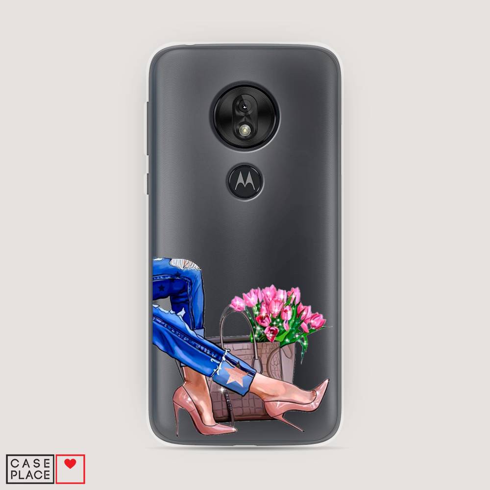 Чехол Awog на Motorola Moto G7 Play / Моторола Мото G7 Play Каблучки