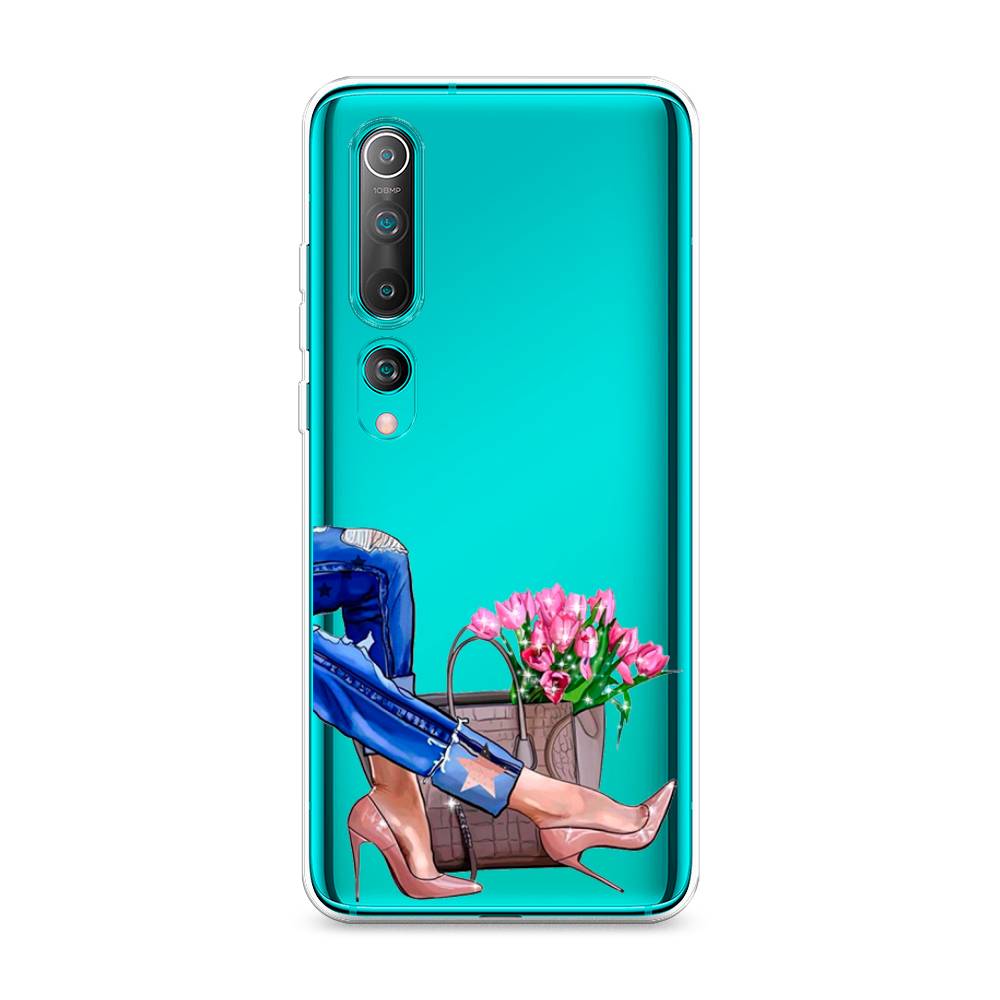 

Чехол Awog на Xiaomi Mi 10 "Каблучки", Разноцветный, 37550-7