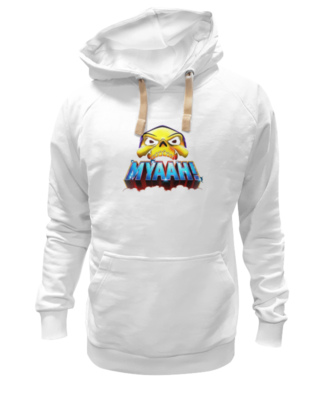 

Худи унисекс Printio Myaah! белое XL, Белый, Myaah!