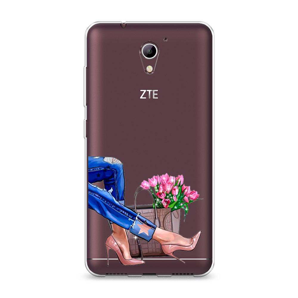 

Чехол Awog на ZTE Blade A510 / ЗТЕ Блэйд A510 "Каблучки", Разноцветный, 130150-7