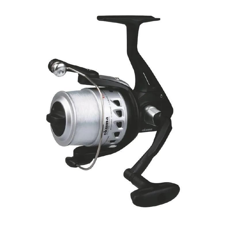 

Катушка Okuma Electron 165 Rear Drag + доп. Шпуля + леска, Черный;серый, Electron 165