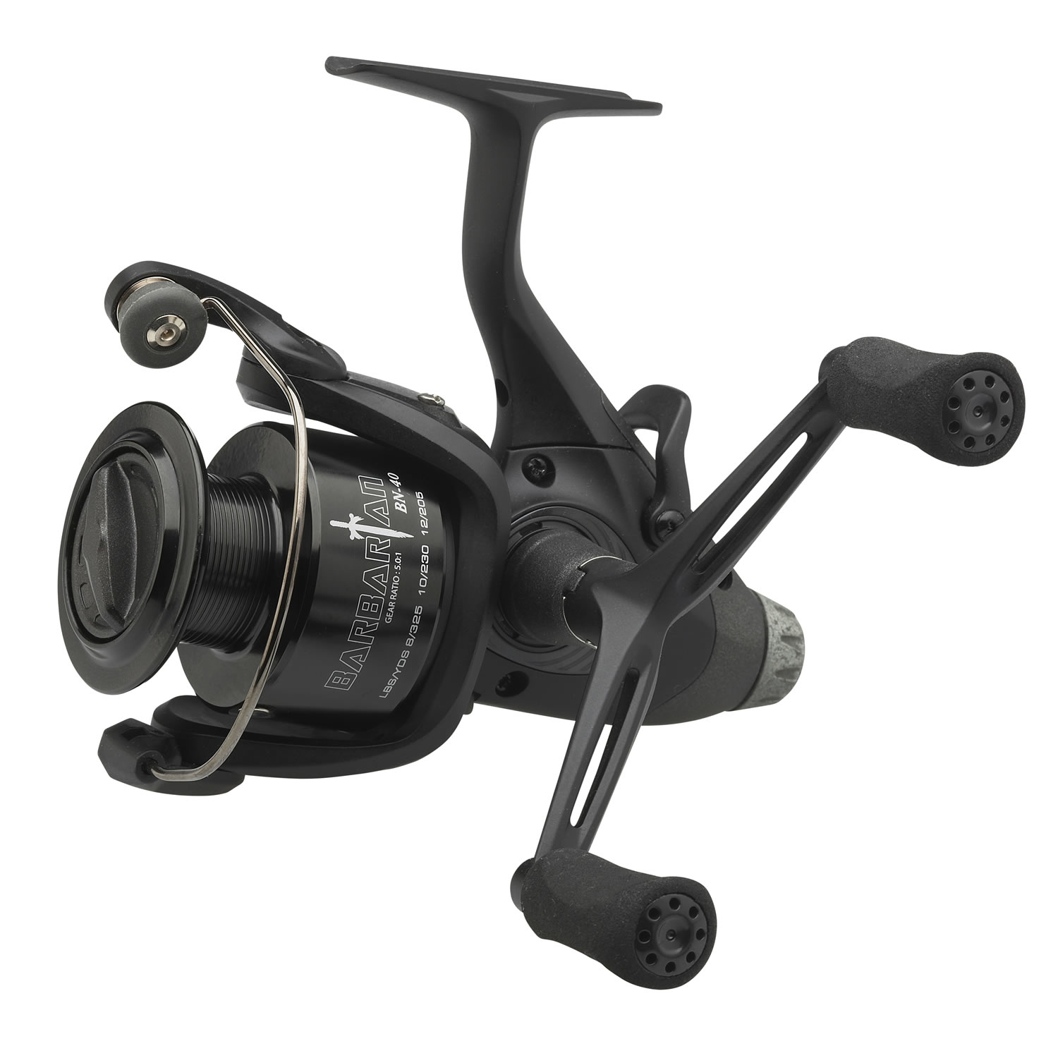 

Катушка Okuma Barbarian Baitfeeder 55 + доп. Шпуля, Черный, Epixor XT 30S High Speed