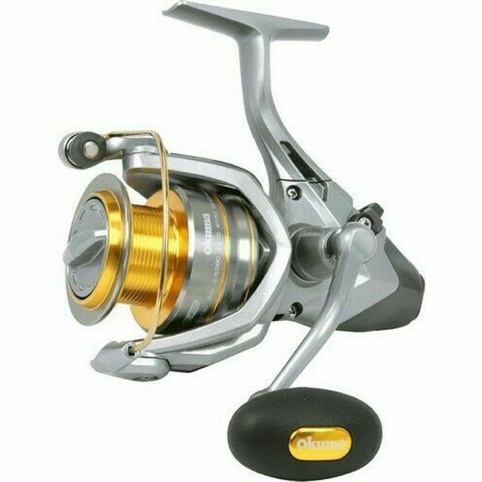 

Катушка Okuma Avenger Baitfeeder 8000, Серебристый;золотистый
