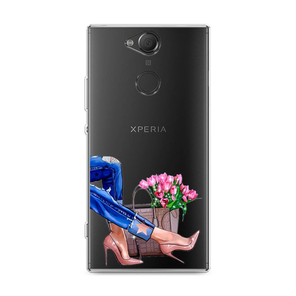 

Чехол Awog на Sony Xperia XA2 Plus "Каблучки", Разноцветный, 53550-7