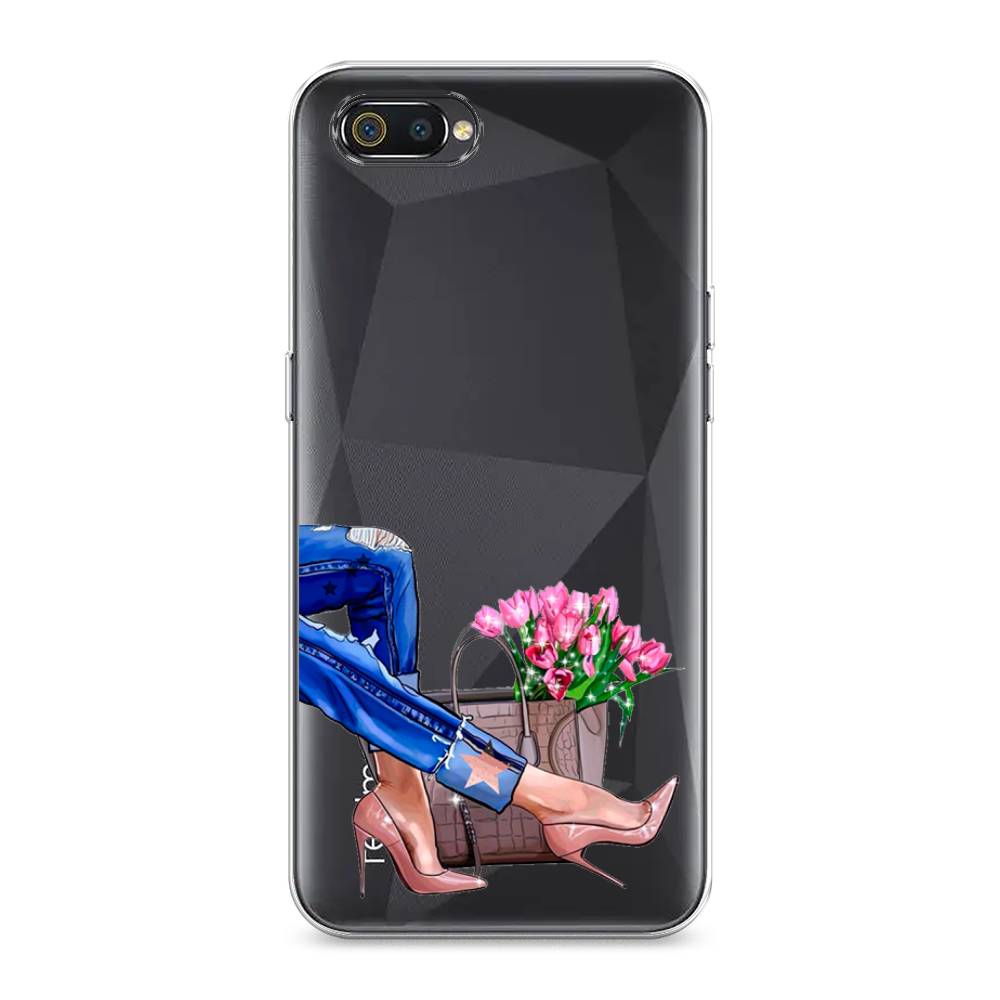 

Чехол Awog на Realme C2 "Каблучки", Разноцветный, 251150-7