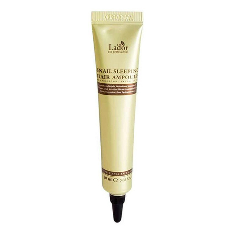 

Сыворотка для волос La'dor ночная с муцином улитки Snail Sleeping Hair Ampoule 20 мл