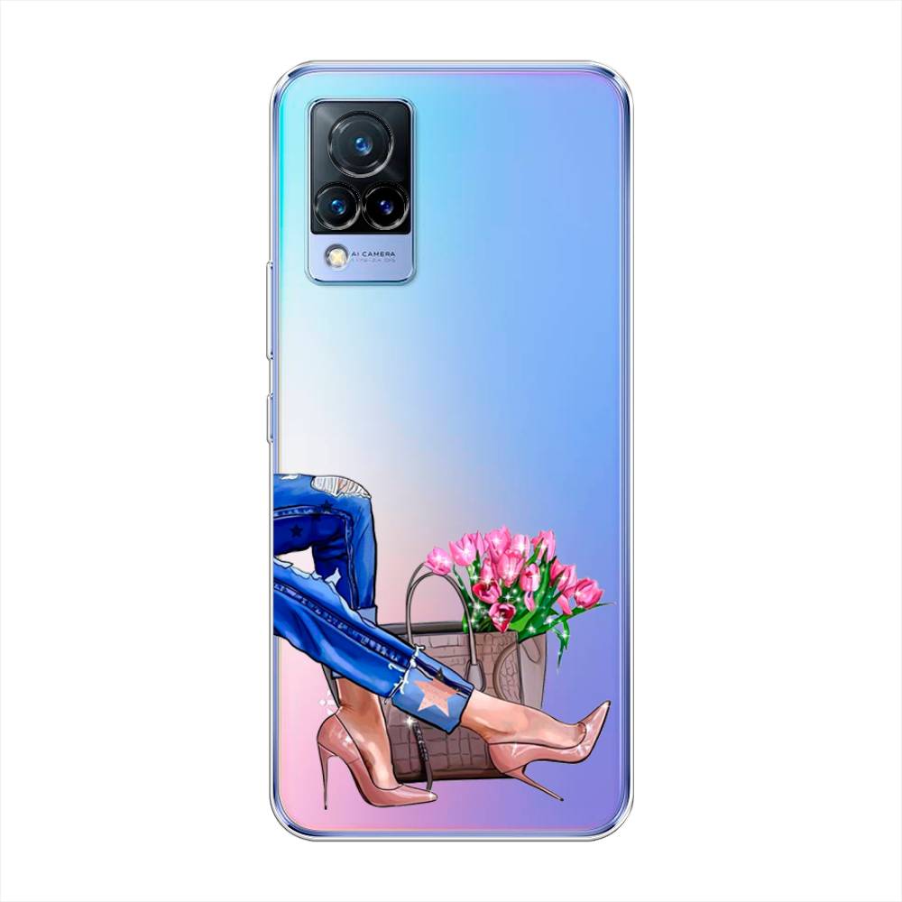 

Чехол Awog на Vivo V21 "Каблучки", Разноцветный, 264350-7