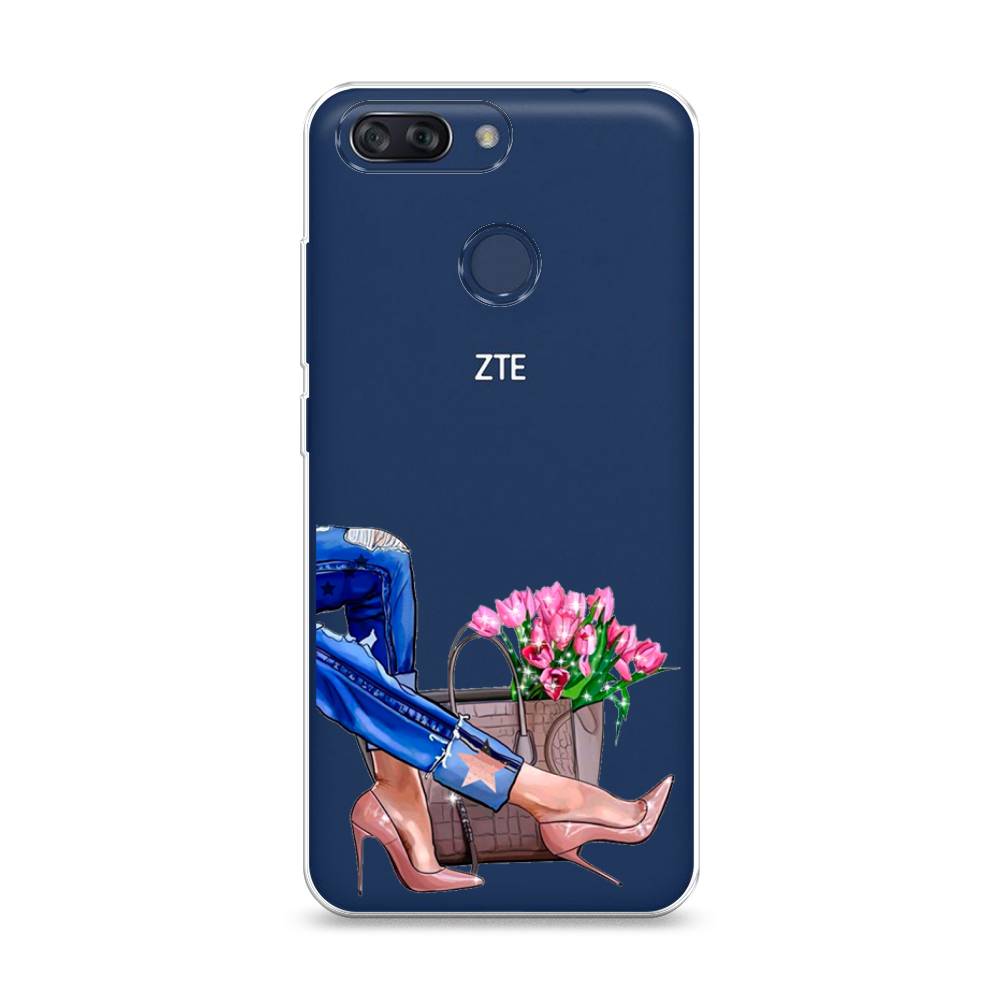 

Чехол Awog на ZTE Blade V9 Vita / ЗТЕ Блэйд V9 Vita "Каблучки", Разноцветный, 132550-7