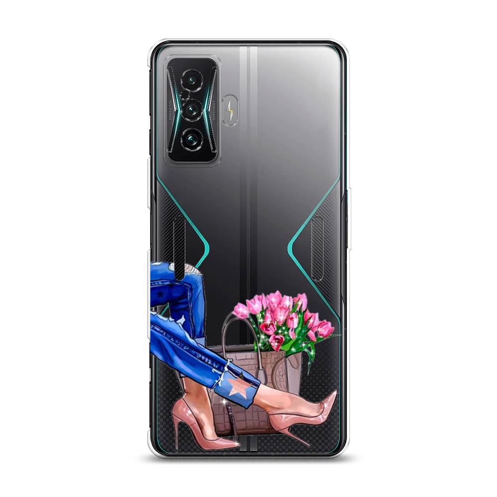 

Чехол Awog на Xiaomi Redmi K50 GE "Каблучки", Разноцветный, 314350-7