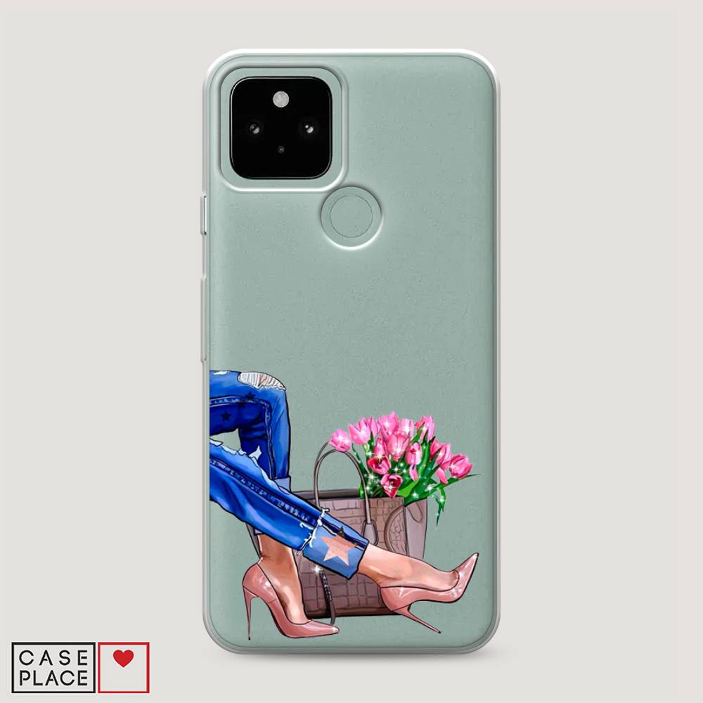 

Чехол Awog на Google Pixel 5 "Каблучки", Разноцветный, 270750-7
