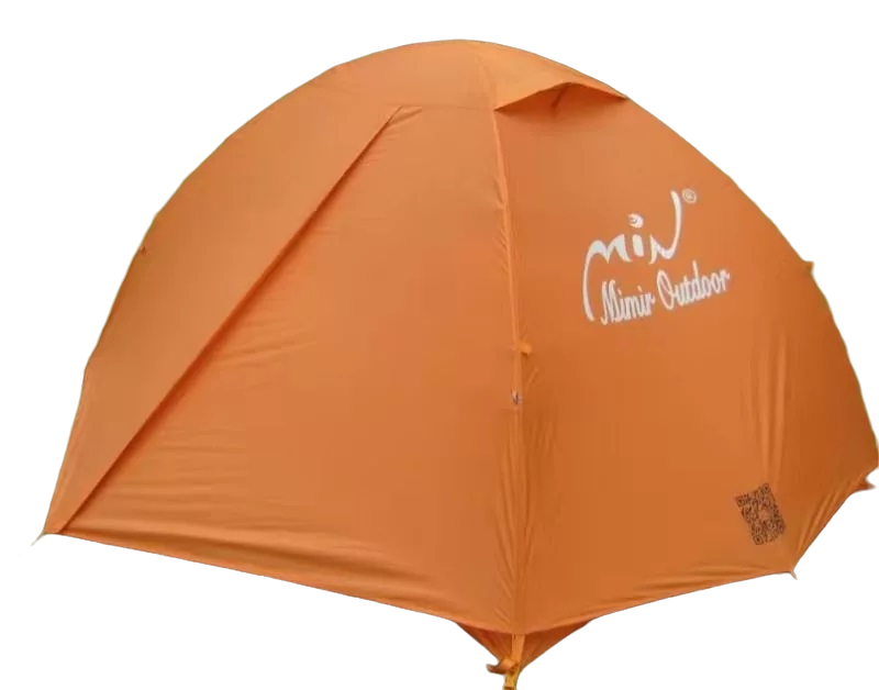 фото Палатка туристическая профессиональная 2-х местная mimir outdoor x-art6012 (оранжевый)