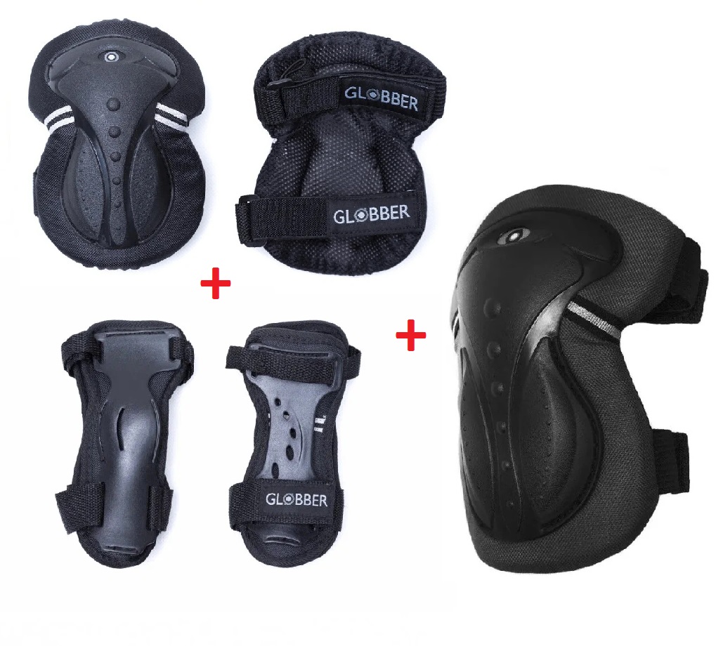 

Комплект защиты Globber Protective Adult Set Black L (черный)