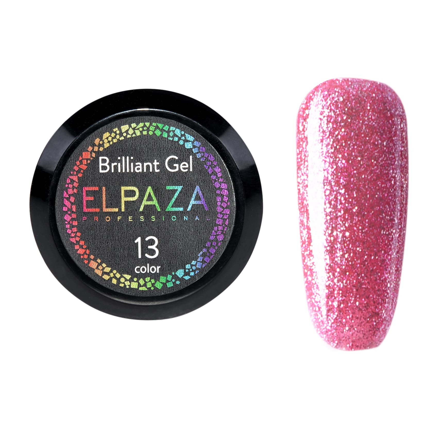 Гель-лак ELPAZA Brilliant Gel №13, 5 мл