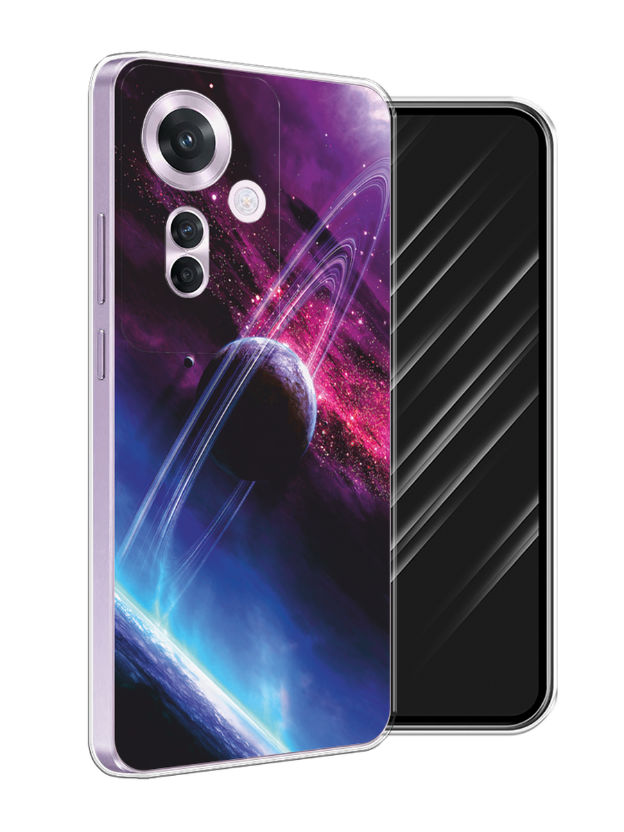 

Чехол Awog на Oppo Reno 11F "Космос 17", Черный;фиолетовый, 2516650-1