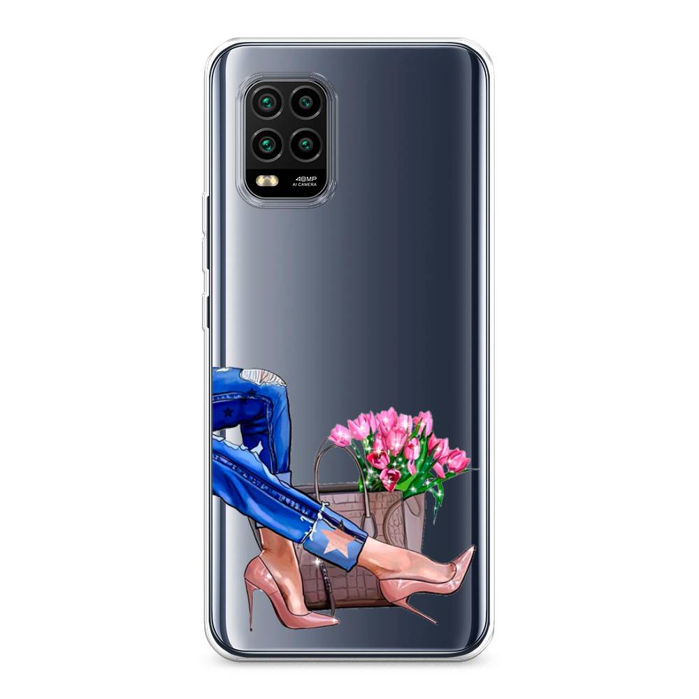 

Чехол Awog на Xiaomi Mi 10 Lite "Каблучки", Разноцветный, 38550-7